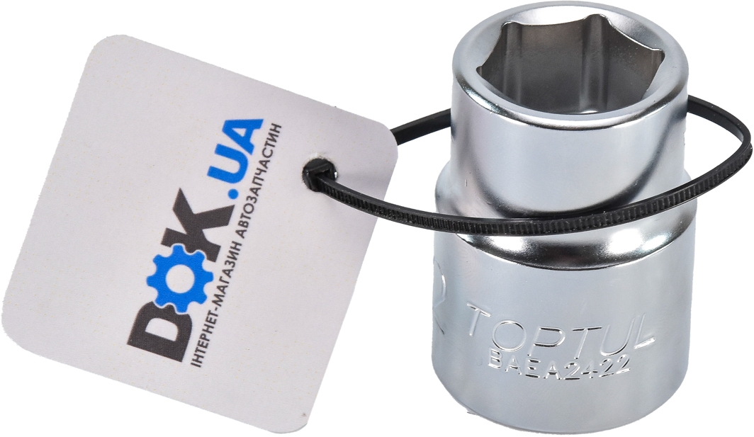 

Торцевая головка Toptul BAEA2422 22 мм 3/4"