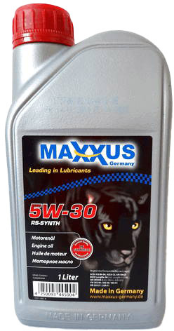 

Моторное масло Maxxus RS-Synth 5W-30 синтетическое 5w30rssynth001