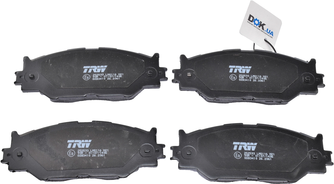 

TRW GDB3410 Тормозные колодки