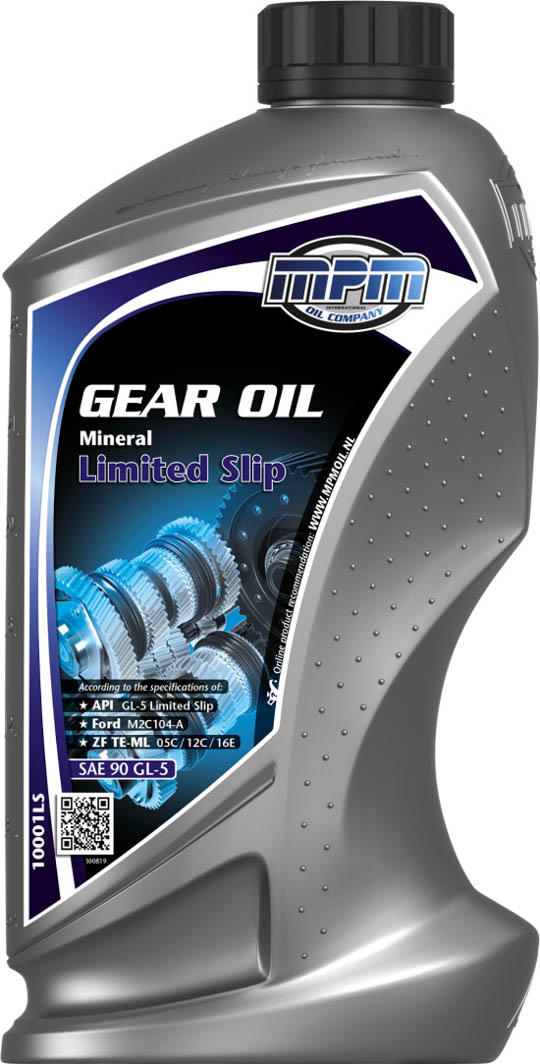 

Трансмиссионное масло MPM Limited Slip GL-5 80W-90 минеральное 10001LS