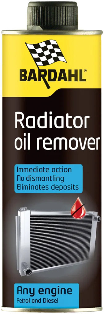 Промывка Bardahl Radiator Oil Remover система охлаждения 1100B