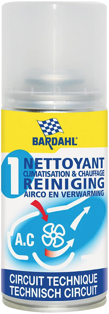 

Очиститель кондиционера Bardahl Nettoyant Climatisation & Chauffage Reiniging спрей 4458B