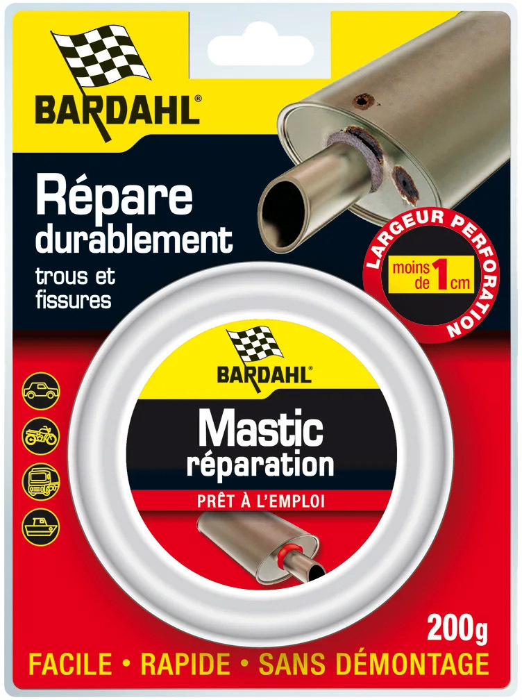 

Герметик Bardahl Mastic Reparation Echappement белый 4921