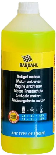 

Концентрат антифриза Bardahl Engine Anttifreeze G12+ желтый 7111