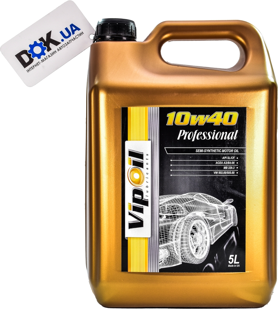 

Моторное масло VIPOIL Professional 10W-40 полусинтетическое 162828