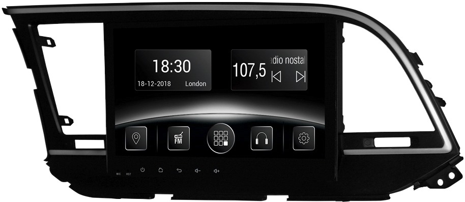 

Штатная магнитола Gazer CM5510-UD на Hyundai CM5510UD