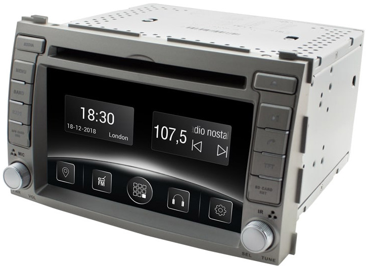 

Штатная магнитола Gazer CM5006-PB CM5006PB