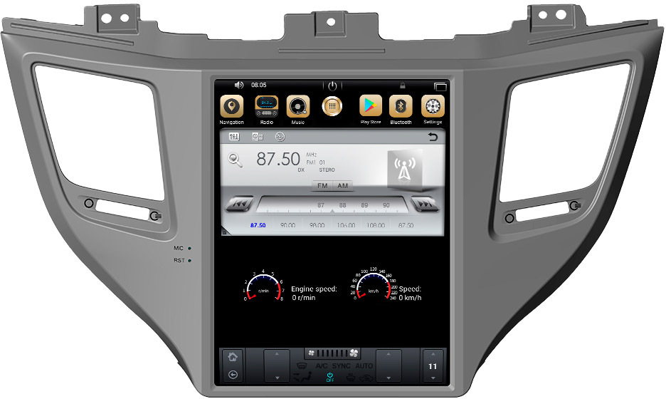 

Штатная магнитола Gazer CM7010-TL CM7010TL