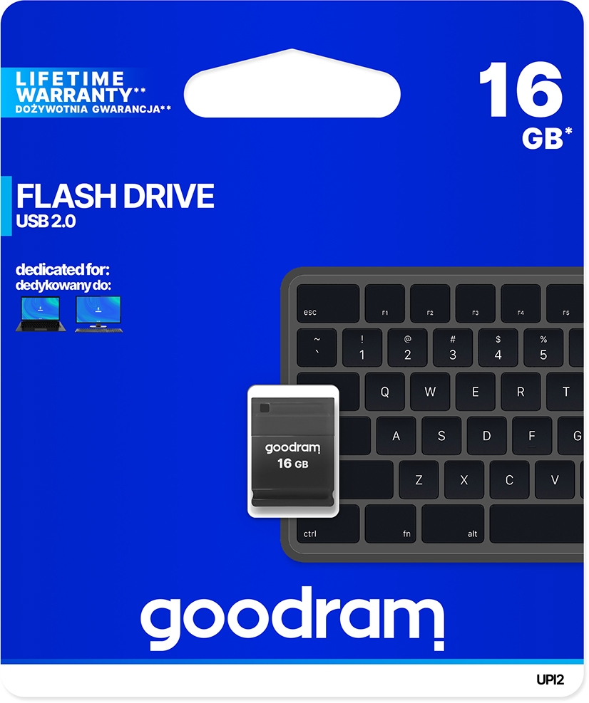 

Флешка Goodram UPI2 16 ГБ UPI2-0160K0R11