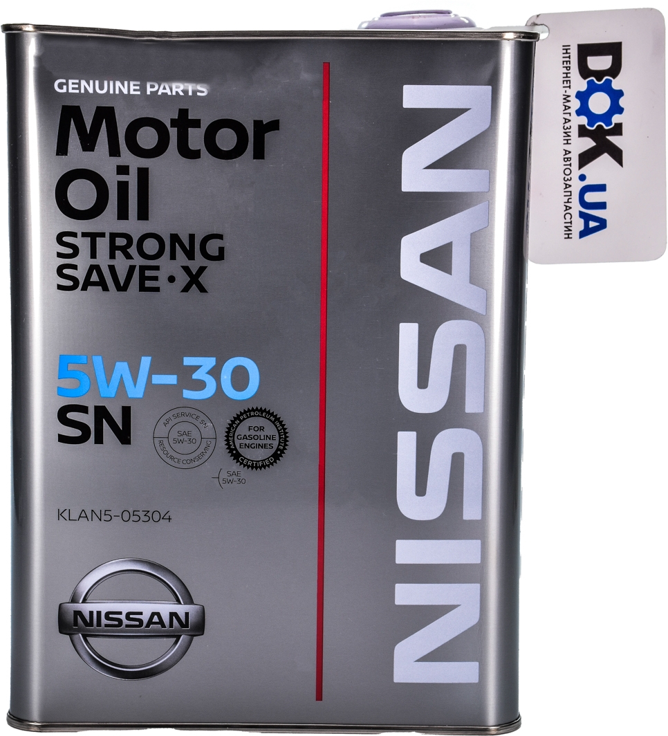

Моторное масло Nissan Strong Save X 5W-30 синтетическое klan505304