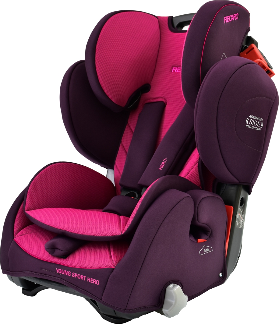 

Автокресло Recaro Young Sport Hero Power Berry 88014220050