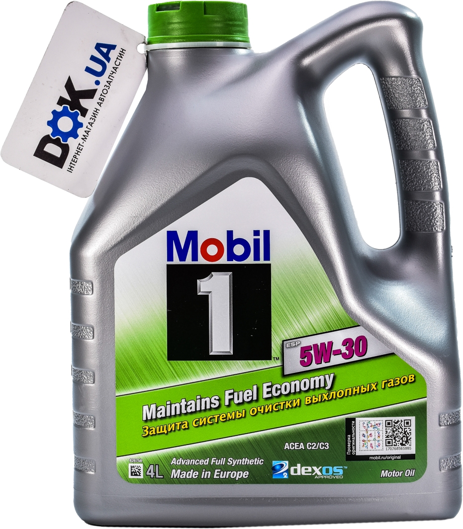 

Моторное масло Mobil 1 ESP 5W-30 синтетическое 153918
