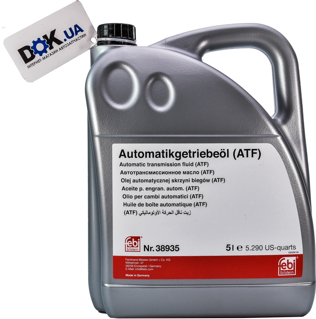 

Трансмиссионное масло Febi ATF 2 38935