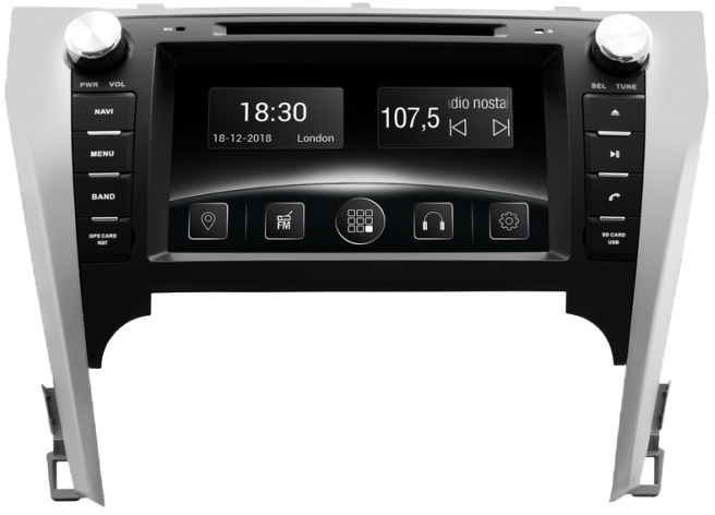 

Штатная магнитола Gazer CM5008-V50 Toyota CM5008V50