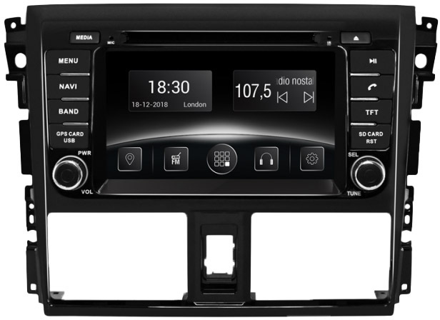 

Штатная магнитола Gazer CM5007-P150