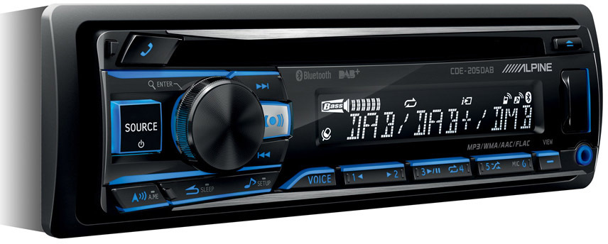 

Магнитола Alpine CDE-205DAB