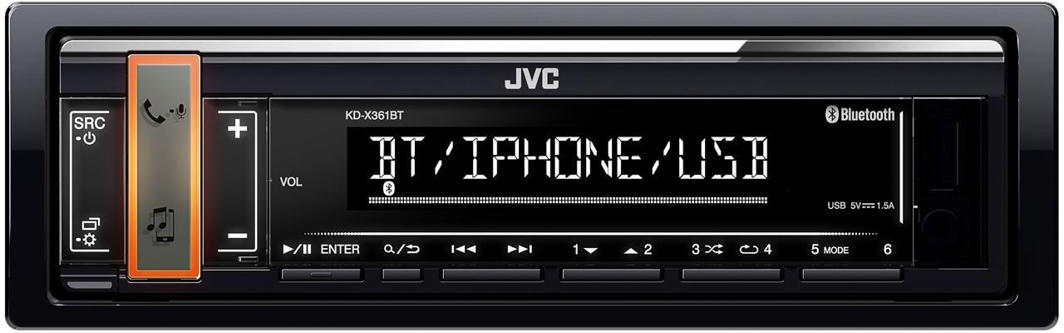 

Магнитола JVC KD-X361BT