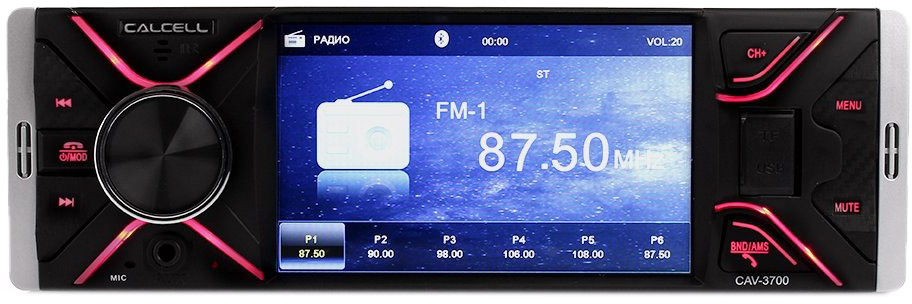 Бездисковая автомагнитола calcell cav 3700 инструкция