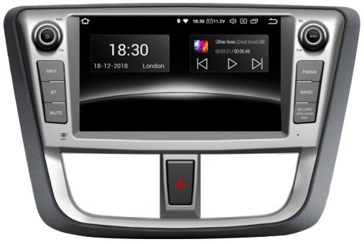 

Штатная магнитола Gazer CM5009-P170 Toyota