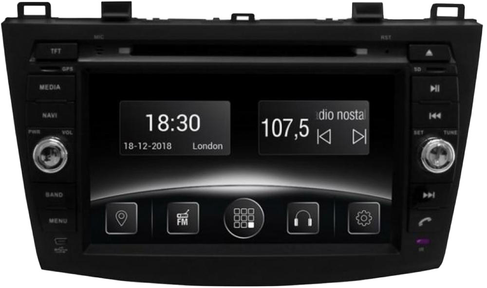 

Штатная магнитола Gazer CM5008-MGH