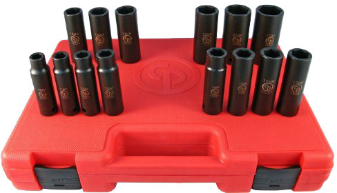 

Набор торцевых головок Chicago Pneumatic 8940164447 13 шт.