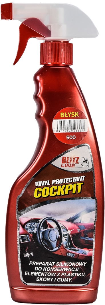 

Полироль для салона Blitz Line Vinyl Protectant Cockpit 500 мл 28469