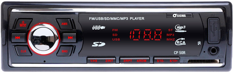 

Магнитола Sigma Car Accessories CP-50 R 10678