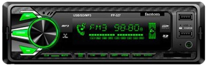 

Магнитола Fantom FP-327 FP327BLACKGREEN