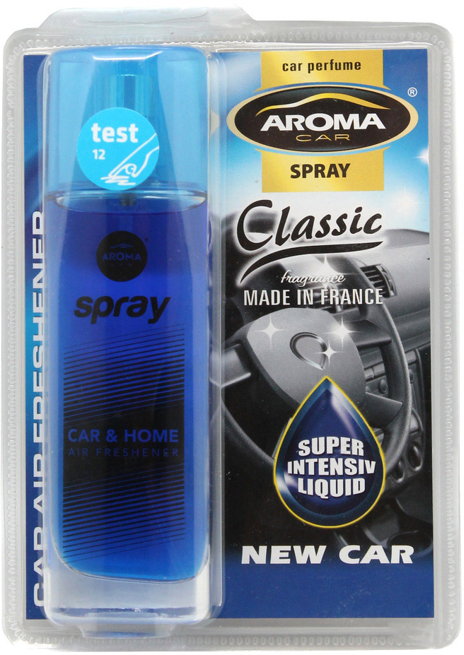 

Ароматизатор Aroma Car Pump Spray New Car 50 мл 5907718926859