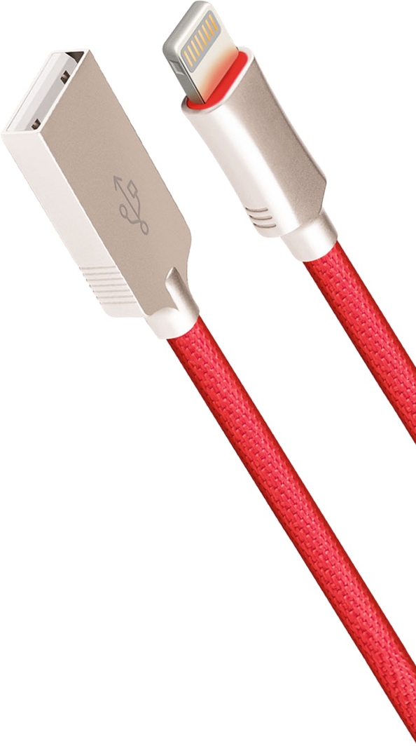 

Кабель Cord Hi-Q CDHL12R USB - Apple Lightning 1 м