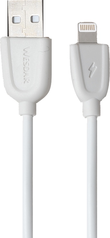 

Кабель Wesdar RL049502 USB - Apple Lighting 1 м