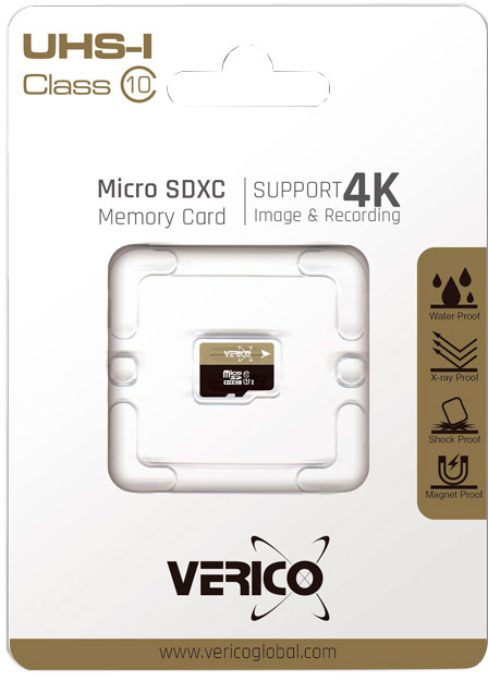 

Карта памяти Verico ﻿Single Pack (без адаптера) microSDXC 64 ГБ 1MCOVMDH963NN