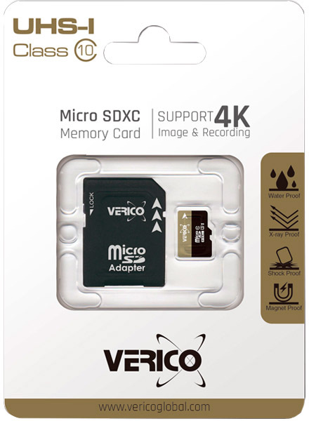 

Карта памяти Verico microSDXC 64 ГБ 1MCOVMAX963NN