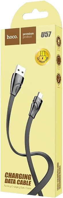 

Кабель Hoco U57 U57MICROBLACK USB - Micro USB 1,2 м