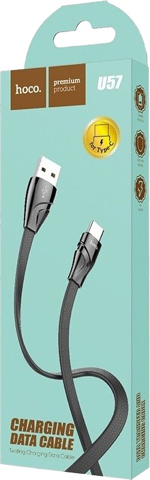 

Кабель Hoco U57 U57TYPECBLACK USB - USB type-C 1,2 м