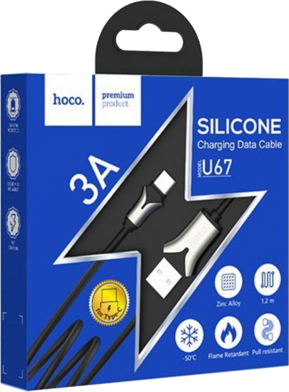 

Кабель Hoco U67TYPECBLACK USB - USB type-C 1,2 м