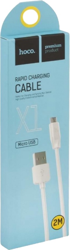 

Кабель Hoco X1 X1MICRO2MWHITE USB - Micro USB 2 м