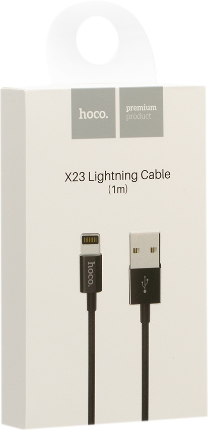 

Кабель Hoco X23 X23LIGHTNINGBLACK USB - Apple Lightning 1 м