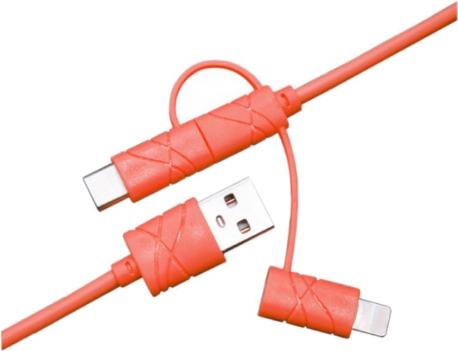 

Кабель 3 в 1 XoKo SC-310-RD 1 м