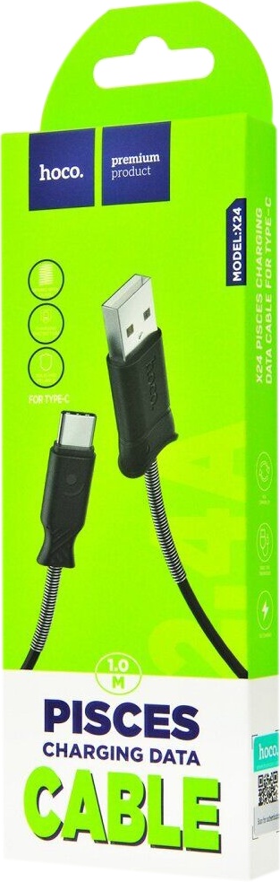 

Кабель Hoco X24 X24TYPECBLACK USB - USB type-C 1 м