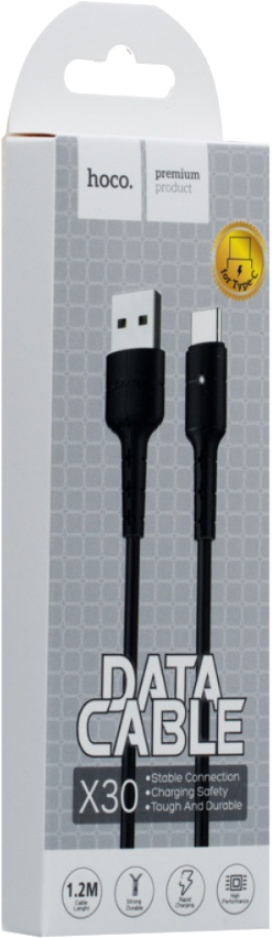 

Кабель Hoco X30TYPECBLACK USB - USB type-C 1,2 м