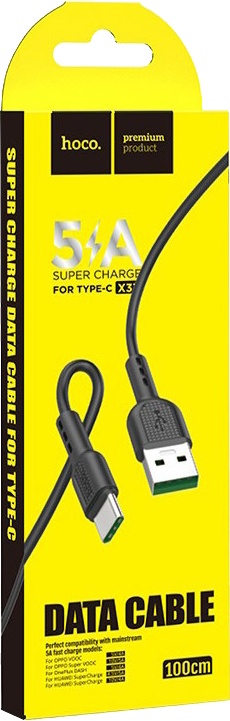 

Кабель Hoco X33TYPEC5ASURGEBLACK USB - USB type-C 1 м