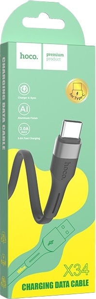 

Кабель Hoco X34TYPECBLACK USB - USB type-C 1 м