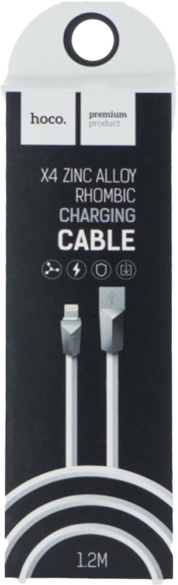 

Кабель Hoco X4 X4LIGHTNINGWHITE USB - Apple Lightning 1,2 м