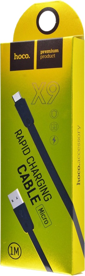 

Кабель Hoco X9 X9MICROL1MBLACK USB - Micro USB 1 м