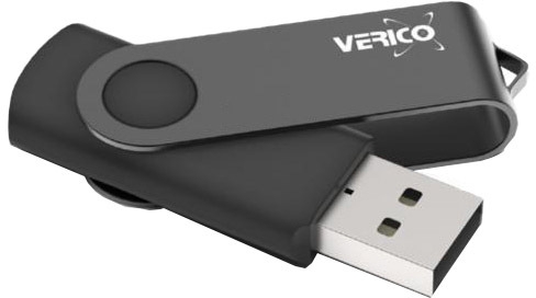 

Флешка Verico Flip 64 ГБ 1UDOV-R0BK63-NN
