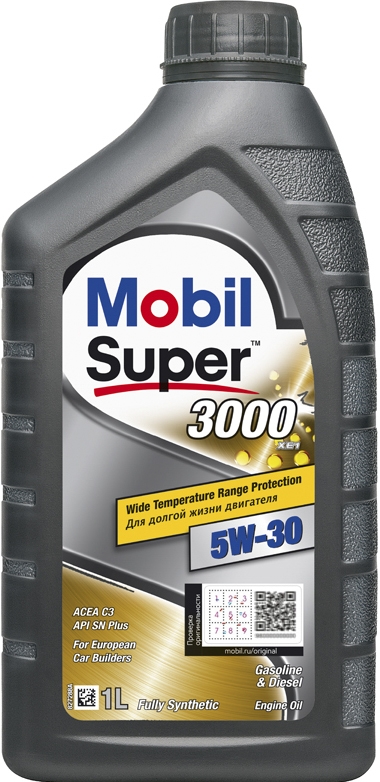 

Моторное масло Mobil Super 3000 XE 1 5W-30 синтетическое 154750