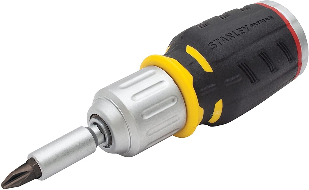 

Отвертка реверсивная с набором бит Stanley FatMax Stubby FMHT0-62688