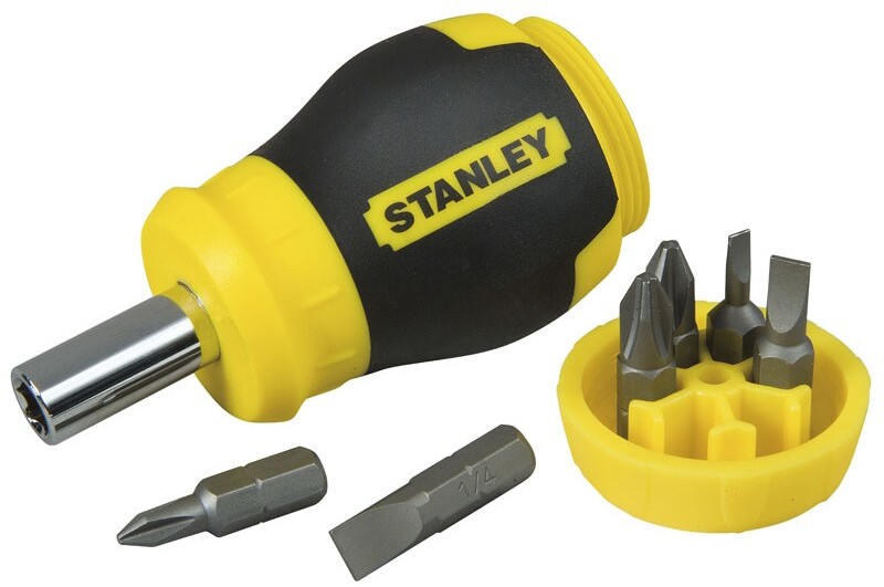 

Отвертка с набором бит Stanley Multibit Stubby 0-66-357