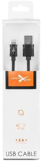 

Кабель Extreme MMTO173139 USB - Apple Lighting 2 м